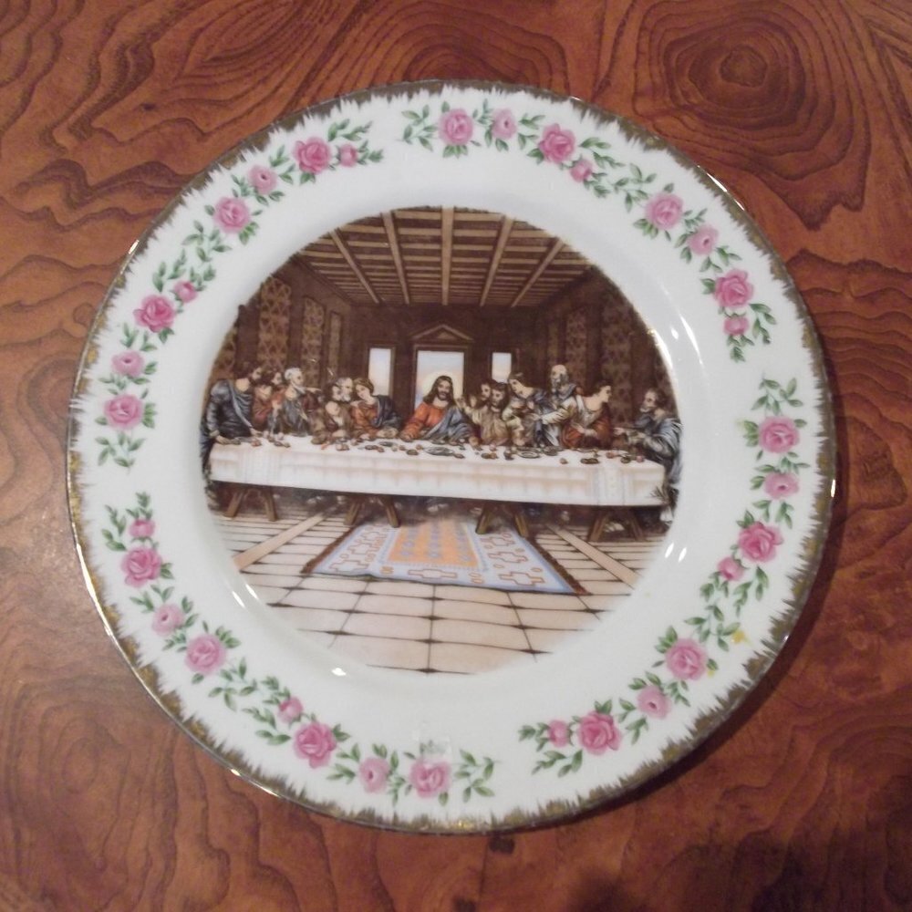 The Last Supper 10" Collector Plate Made in Japan - Picture 1 of 4